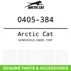 0405-384 Arctic Cat Oem Windshield Faded Tint