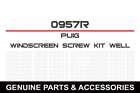 0957r Puig Windscreen Screw Kit 957000000823
