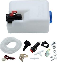 05wsw-b15l-01 12v Universal Windshield Washer Pump Bottle Tank Kit Windscreen