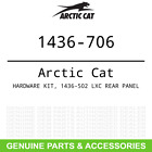 1436-706 Arctic Cat Oem Textron Hardware Kit Lxc Rear Panel