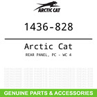 1436-828 Arctic Cat Oem Rear Panel Pc Wc