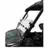 175487 Direction 2 Half Folding Windshield Hard Kawasaki Mule Pro-fxt Pro-fx Pro-dxt Diesel 15 2016