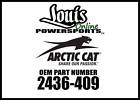 2436-409 Arctic Cat Windshield Glass New Oem 884646796042