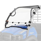 2512 Kolpin Outdoors Utv Windshield Full Fixed Hard Coated Kawasaki Mule
