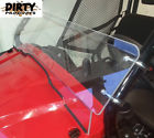 2803-hp50 Dirty Products Honda Pioneer Clear Half Windshield