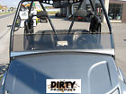 2804-ap71t Dirty Products Prowler Round Tubing Tinted Half Windshield With Stiffener