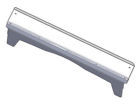 2804-kr78 Dirty Products Kawasaki Teryx Clear Half Windshield With Stiffener
