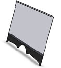 2810-yn66 Dirty Products Yamaha Rhino Clear Full Windshield With Stiffener