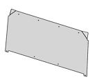 2890-cd10t Dirty Products Defender Rear Tinted Windshield