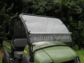 Kawmsx-sb2-clr 3 Star Utv Kawasaki Mule Sx 2-pc Windshield By