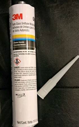 7000120424 3m Auto Glass Urethane Windshield Adhesive 08693 10.5 Fl Oz Cartridge