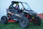77-4500 Spike Powersports Polaris Rzr Full Venting Windshield With Hard Coat