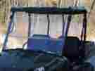 793-5001-00 Bad Dawg 2014 Midsize Polaris Ranger 570 Crew Full-folding Front Polycarbonate Windshield