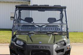 P-rangerfvw-800efi A&m Manufacturing Polaris Ranger 800 Full Size Round Cage 2009-2014 Max-flo Vented Windshield Sale