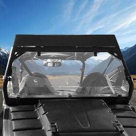 Ta1362 Aftermarket Rear Windshield Fits Polaris Rzr 800 2008-2014 570 2014-2020 Vent Window