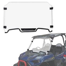 Trsa000006012 Aftermarket Vented Full Windshield For Polaris Xp 4 Turbo 2019-2023 Front Window