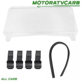 Mot3272644 All-carb For Kawasaki Teryx 4 750 2012-2013 / 800 2014-2015 Utv Full Windshield
