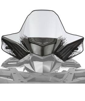 2436-156 Arctic Cat 2436-987 Atv Tall Windshield Clear / Replaced By
