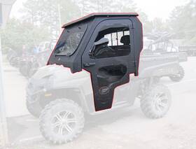 Armor Tech 705464677613 Steel Complete Cab Enclosure System With Doors For Polaris 2014 Ranger 570 Midsize