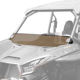 Hws-k-krx-71 Aupower Half Windshield For Kawasaki Teryx Krx 1000 2020 - Dark Tint