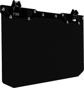 Axia Alloys 814628024153 Narrow Mount Utv Roll Bar Sun Visor Black/black
