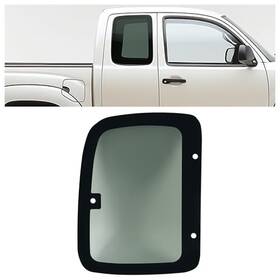 Carv1zgjekn Brisunshine Rear Quarter Window Glass Compatible With Toyota Tacoma 2 Door Extended Cab