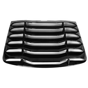 Omnrj2q3zkn Brisunshine Rear Window Louver Compatible With 2003-2008 Nissan 350z Coupe Gloss Black