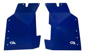 Ca-184 Ca Technologies Inner Fender Liner Guards Shields For Can-am Maverick X3 Intense Blue 2017