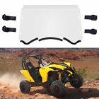 Camfw-1000-eb Generic Canam Maverick Max Utv Scratch Resistant Full Front Windshield