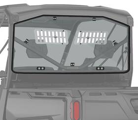 1056r Can-am 2016-2024 Defender Hd5 Hd8 Hd10 Max Rear Vented Windshield Light Tint