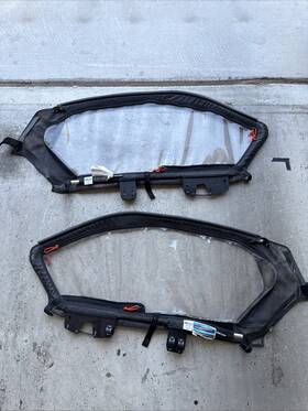 715003752 Can-am Maverick X3 Oem Part Upper Soft Doors Pair Of 2