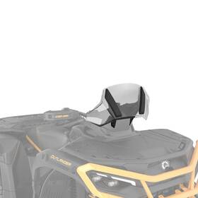 715009219 Can-am Brp Black Ajustable Adventure Low Windshield Kit