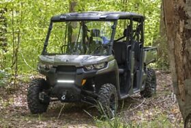 98162030 Can-am Defender Full Windshield Scratch Resistant By Rough Country 98162030 Can-am Defender Full Windshield Scratch Resistant By Rough Country