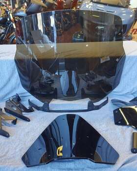 Rkca-f315-f316-dg Can-am Take Off Oem Madstad 16 Inch Adjustable Windshield Spyder F3 / F3s Dark Gray