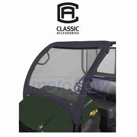 15c6 Classic Accessories Mn/15c6 Utv Front Windshield For 2005-2016 Kawasaki Kaf400 Mule Ug