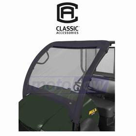 Zsh6 Classic Accessories Mn/zsh6 Utv Front Windshield For 2010-2016 Kawasaki Kaf400 Mule Ex