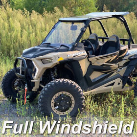 Clear Scratch Resistant Full Windshield For Polaris Rzr Xp 4 1000 Turbo 2019-20