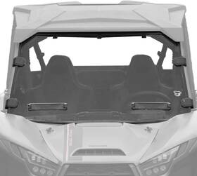 H00-0090 Cpowace Scratch Resistant Front Full Windshield For Kawasaki Teryx Krx 1000 2020-2024