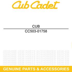 503-01758 Cub Cadet Lock Pin Windshield Challenger Mx750 Mx550 Eps 750 550 4x4