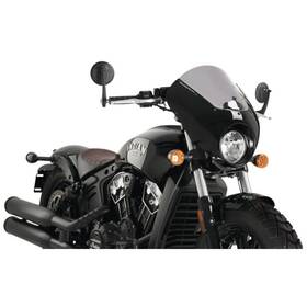 Cup0029h Custom Acces Dark Night Semi-faring For Indian - Smoke
