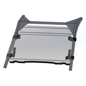 Krxws1000a Direction 2 Tilt Windshield - Scratch Resistant Fits Kawasaki