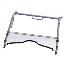 Kymcows4002 Direction 2 Short Windshield - Scratch Resistant Fits Kymco