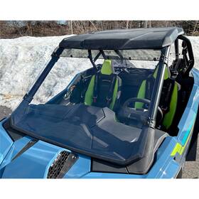 Rzrprxp25ws1004gp Direction 2 Full Windshield - Scratch Resistant Fits Polaris