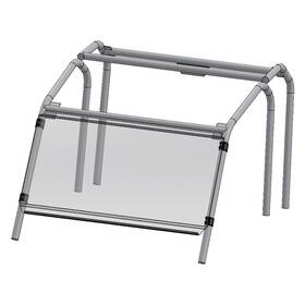Direction 2 Stampws1004a Full Windshield - Scratch Resistant Arctic Cat