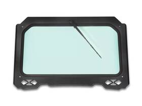 Lyps-042 Ecotric For Polaris Rzr Windshield Full Glass With Wiper 900 1000 S Xp Turbo