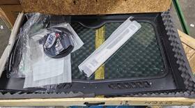 Emp 14268 Laminated Safety Glass Windshield For Mid-size 2-seat Polaris Ranger Utvs