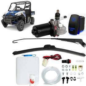 05wsw-1240-01 Evargc Pump Wiper System Reservoir Kit Set 12v Universal Windshield Washer Bottle Tank
