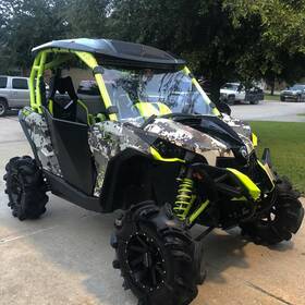 45282 Eway Full Front Windshield Windscreen For Can-am Maverick 1000r Max 2013-2018