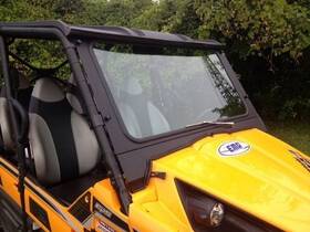 Extreme Metal Products 12309 Kawasaki Teryx4 Laminated Safety Glass Windshield By Metal-
