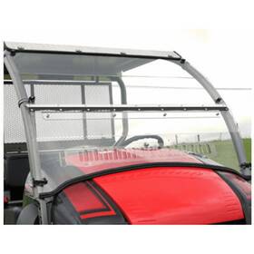 50-40124 Falcon Ridge Folding Aero-vent Front Windshield For Kawasaki Mule 600 610